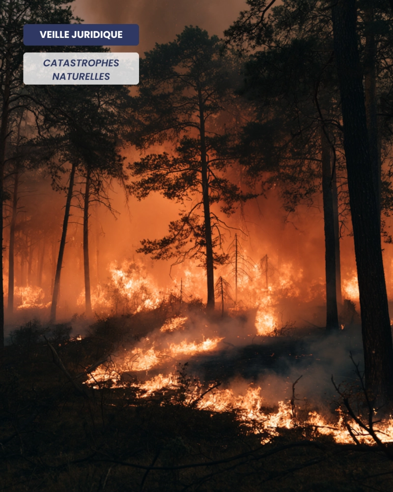 CATASTROPHES NATURELLES – Aide exceptionnelle aux entreprises touchées par les incendies de forêt